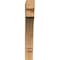 Ekena Millwork Imperial Block Smooth Bracket, Western Red Cedar, 5 1/2"W x 34"D x 40"H BKT06X34X40IMP05SWR - alternate 2